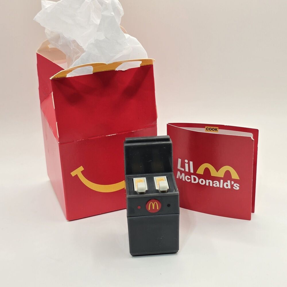 NEW 2025 McDonald's Happy Meal Toy - LIL McDONALD'S - #20 Fryer